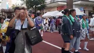 藤沢市民まつり　藤沢駅北口パレード　保存会神輿渡御　白旗神社神輿保存会　２０１６．９．２５