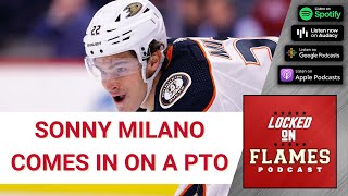 Sonny Milano Joins the Calgary Flames on a PTO