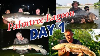 The Overrated Anglers Thailand - Palm Tree Lagoon - 12th October 024. Tim, Oz, Harvey \u0026 Danzak Day 1