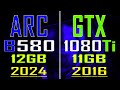 ARC B580 vs GTX 1080Ti || PC GAMES TEST ||