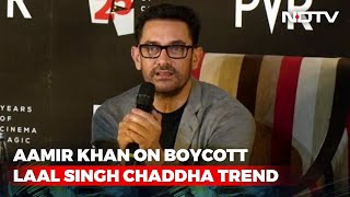 Watch: Aamir Khan Responds To Calls For Boycotting Lal Singh Chaddha