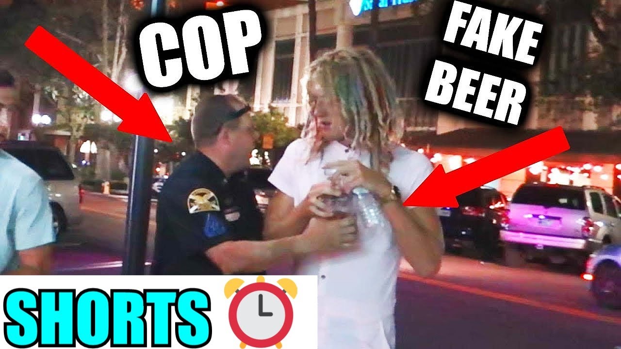Fake Beer Mug Pranks Vs Cops Youtube