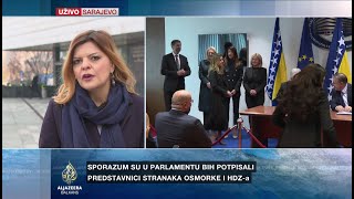 Osmorka i HDZ potpisali sporazum o fomiranju vlasti na državnom i federalnom nivou