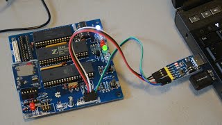 Assembly and testing the Z80 MBC2 retro Z80 computer kit