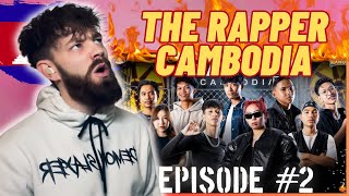 WOW! 🤯 TeddyGrey Reacts to 🇰🇭 The Rapper Cambodia | Episode 2 | FULL REACTION