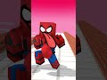 Fat 2 Fit: Spiderman vs Venum - Minecraft Shorts #spiderman #funnyanimation #maincraft