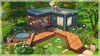 CONTAINER HOME 🌿 | The Sims 4 Speedbuild | No CC