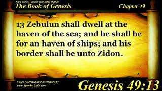 Genesis Chapter 49 - Bible Book #01 - The Holy Bible KJV Read Along Audio/Video/Text