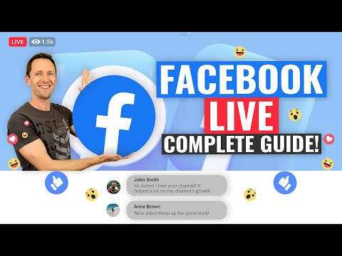 Transmisión en vivo de Facebook: ¡Guía COMPLETA para principiantes!