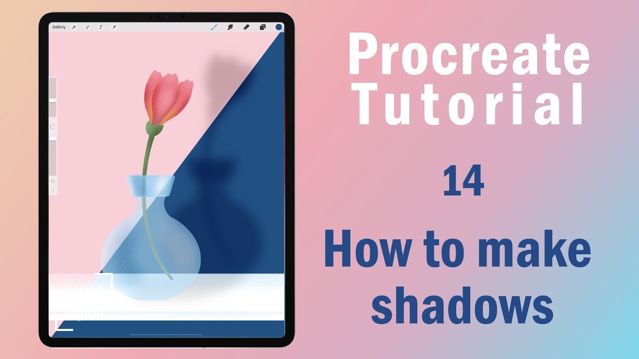 Procreate Tutorial 14 How To Make Shadows Youtube