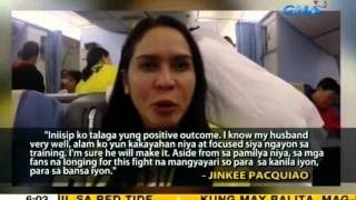 UB: Jinkee Pacquiao at mga anak niya, excited nang makasama si Pacman