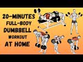 10 Exercises With Dumbbells At Home - Workout Ark