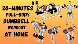 10 Exercises With Dumbbells At Home - Workout Ark