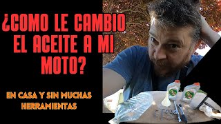 ¿Como le Cambio de Aceite a mi moto?