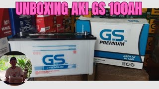 Unboxing Aki Basah GS Premium 100 Ah Seri N100 95E41R | Aki | GS | 100 ah