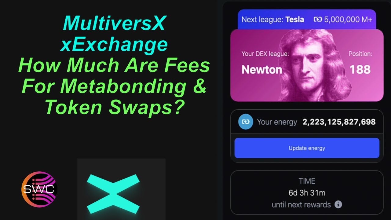 Xexchange Dex How Much Are Fees For Metabonding Token Swaps Is It