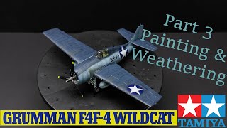 Tamiya 1/48 F4F-4 Part 3 - Paint and Weathering