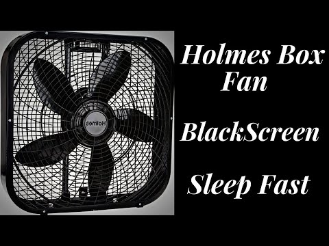 Fan Sound Black Screen Fall Asleep and Remain Sleeping Dark Screen White Noise 10 Hours