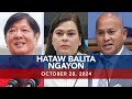 UNTV: Hataw Balita Ngayon | October 28, 2024