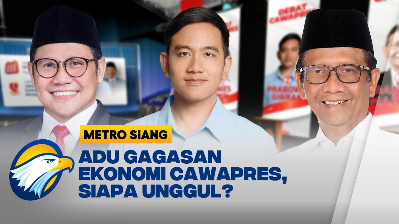 Cak Imin, Gibran, Dan Mahfud MD Bakal Adu Gagasan Di Debat Cawapres ...