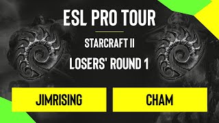 SC2 - JimRising vs. Cham - DH SC2 Masters - Summer 2020 - Losers' Round 1 - LA