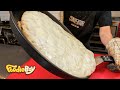 Sorprendente! Pizza al formaggio gigante da 21 pollici - Cibo di strada coreano