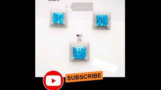 Seltring silver earrings 2023cubic zirconia2023 Earrings with tops /shorts shortsfeed shortsvideo