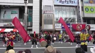 琉球國祭り太鼓さん 3　 新宿エイサー2013