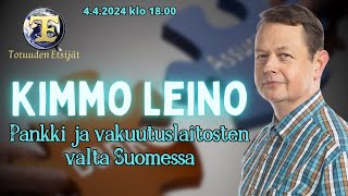 ATOMIstudio: Kimmo Leino - Pankki- ja vakuutuslaitosten valta Suomessa