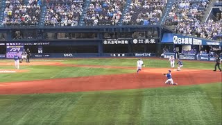 -2024.05.19-【NPB】８回裏 村松\u0026幹也 一打逆転ピンチに痺れる連携プレイで併殺完成！ 中日ドラゴンズ（vs横浜DeNA）