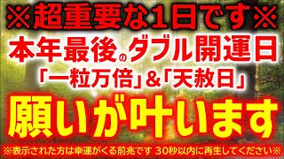 【1分で運が良くなる】辛い時期が終わる人にだけ表示されます。この動画を再生できた人は浄化波動で人生の苦しいターンから解放され楽になる兆しが差し幸せくるタイミングです。魔法の暗示がかかったヒーリング音楽