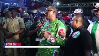 {See Video} Peter Obi Urges Nigerians To Vote For Labour Party in Edo State Rally