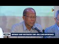 news break defense chief reiterates chr s role and importance