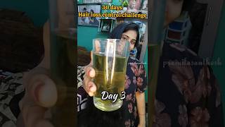 Day 3/30👍 Hair loss control challenge🤩 கறிவேப்பிலை தண்ணி(Curry leaf water) For 0% hair fall control👍