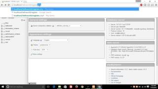 MYSQL & PHP HelloWorld