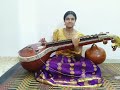 rajuvedale joothamu raare 178th thyagaraja aaradhana thodi veena sangeetha narayanan carnatic