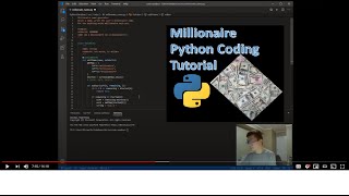 Python coding tutorial - millionaire name generator