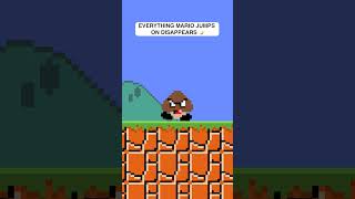 Mario makes Goomba DISAPPEAR!