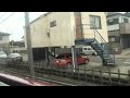 車窓　近鉄名古屋線急行伊勢中川⇒久居