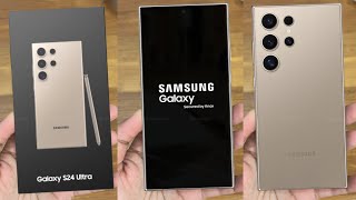 Samsung Galaxy S24 Ultra Unboxing and First Look!