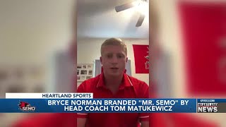 SEMO LB Bryce Norman branded \