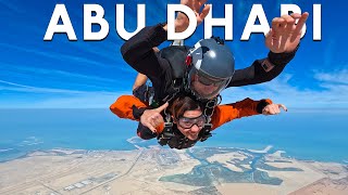 Abu Dhabi skydiving experience & a 5-day itinerary! UAE 🇦🇪 w/ Tanya Khanijow