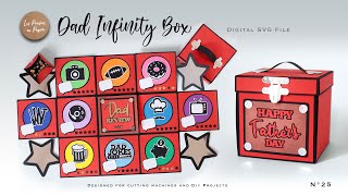 SVG PROJECT DAD INFINITY BOX ASSEMBLY TUTORIAL | LPP | N25