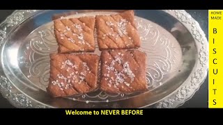 Homemade 🌾Biscuit /வீட்டில் எளிதாக செய்ய கூடிய பிஸ்கட்