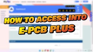 e-PCB Plus [STEP BY STEP] How to access into e-PCB Plus