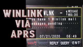 Winlink with an APRS Radio | Alerts, send and receive Winlink messages with an APRS radio