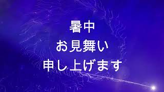 暑中お見舞い申し上げます　2024年盛夏　夏のグリーティング動画