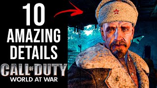 10 AMAZING Details in Call of Duty: World at War