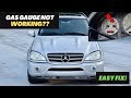 How to Fix Fuel Gage Not working on Your Mercedes ML55 AMG W163