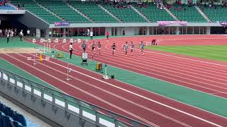 第76回　国民体育大会陸上競技長崎県予選会　成年男子100m準決勝　荒木　10秒94 (+1.0)